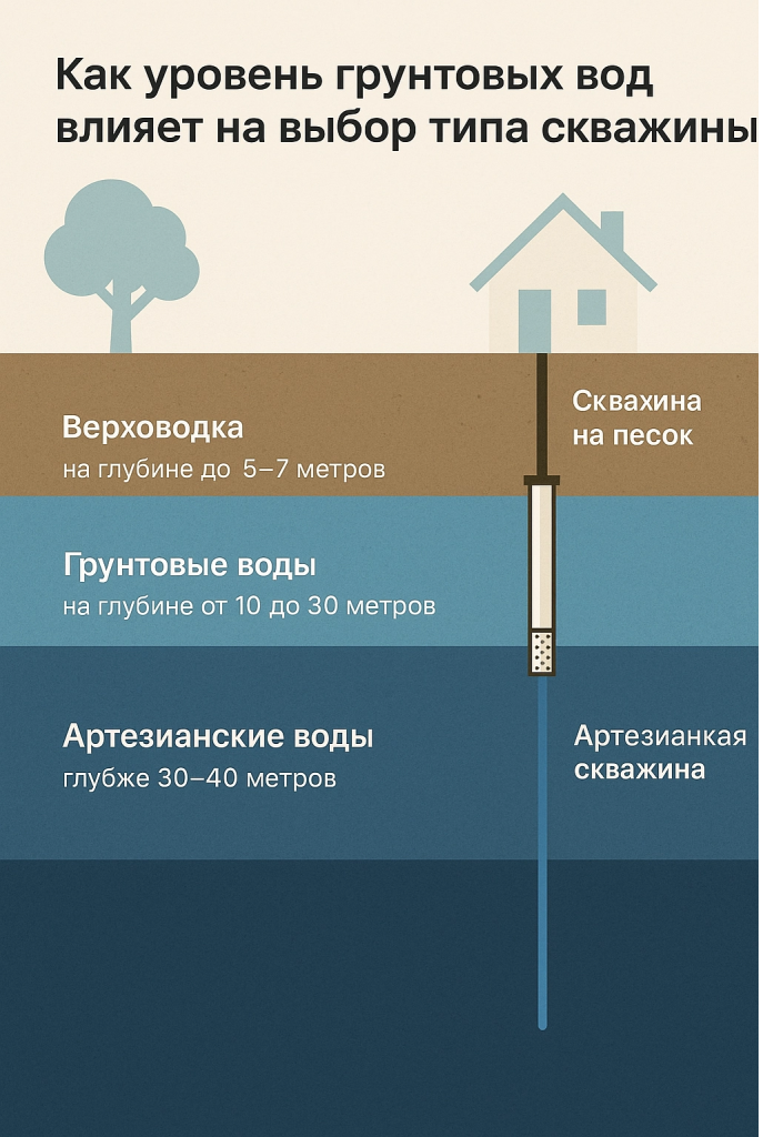 Тип скважины